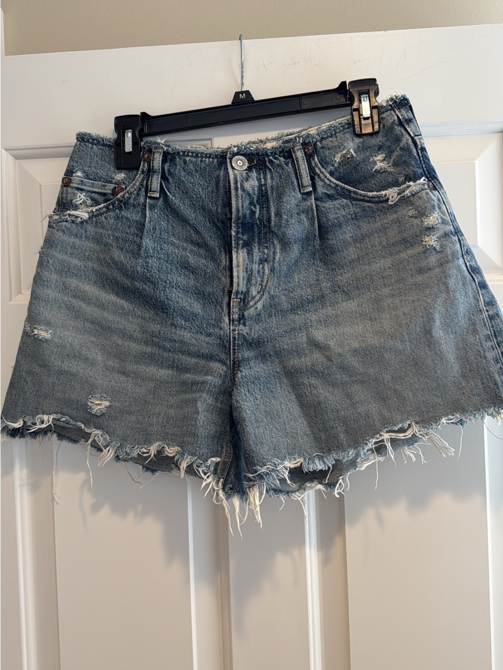 Moussy waistless no belt ludlow shorts sz 26